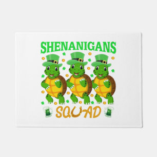 Felpudo Escuadrón de Shenanigans St. Patrick's Day