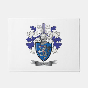 Felpudo Escudo de armas de Jones