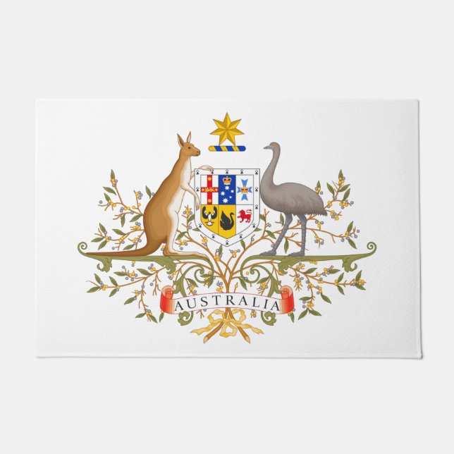 Felpudo Escudo de Australia (Anverso)