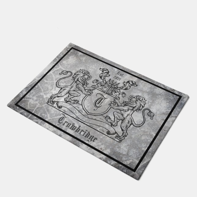 Felpudo Escudo de Leones Reales (Angular)