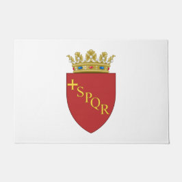 Felpudo Escudo romano de armas (SPQR) (Roma, Italia)