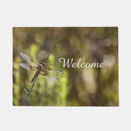 Felpudo Escurridor femenino de viuda sobre un palo