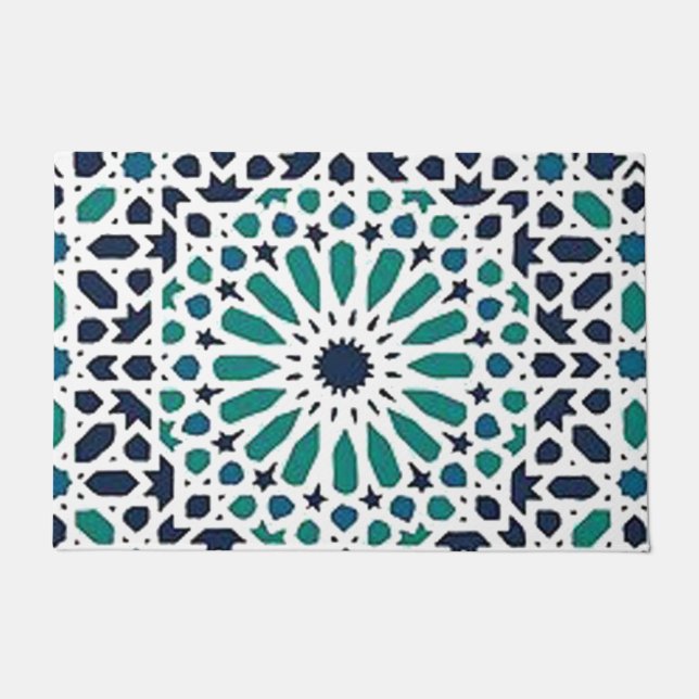 Felpudo esmalte marroquí encendido (Anverso)