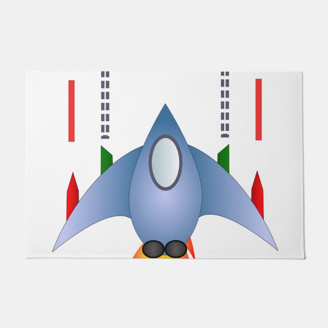 Felpudo espacio espacial (Anverso)