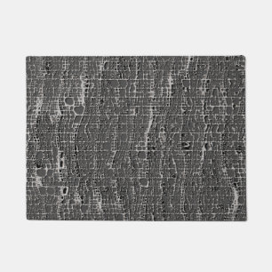 Felpudo Especie De Cemento Gris