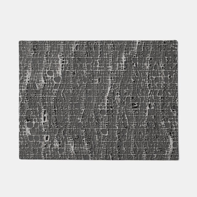 Felpudo Especie De Cemento Gris (Anverso)