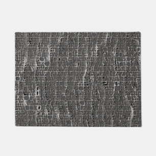 Felpudo Especie De Cemento Gris