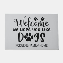 Felpudo Espero Que Te Gusten Los Perros