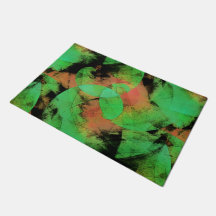 Espirales verdes de salmón texturadas y chismosas 