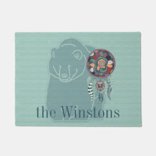 Felpudo Espíritu oso Personalizado nativo americano