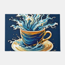 Esplash de café oceánico