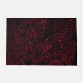 Felpudo Esponja rusa roja sobre fondo rojo oscuro