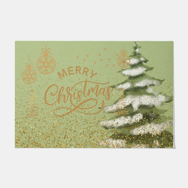 Felpudo Espuma de tonos pastel sobre el fondo acuático (Anverso)