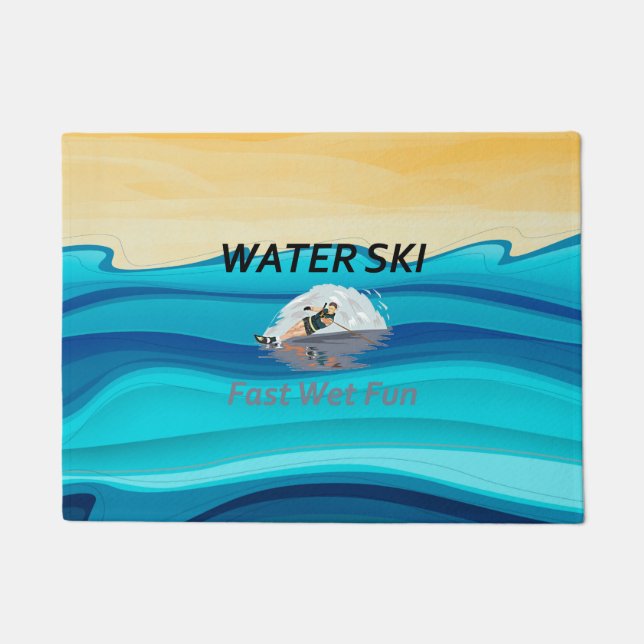 Felpudo Esquí acuático SUPERIOR (Anverso)