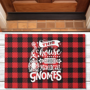 Felpudo Esta casa está custodiada por gnomes mágicos