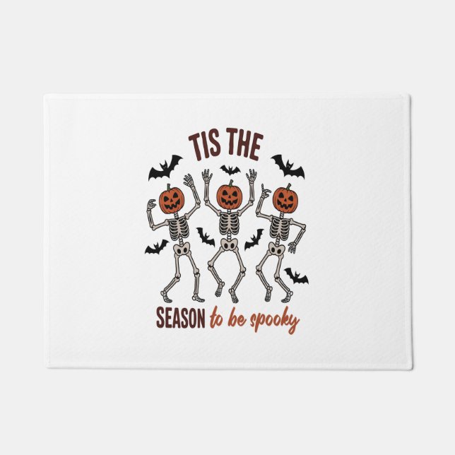 Felpudo Esta es la estación para ser aterradora (Anverso)