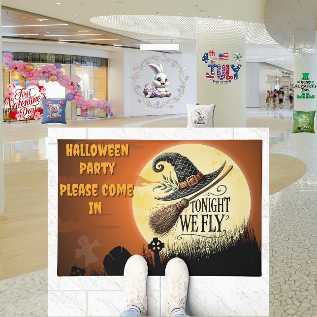 Felpudo Esta Noche Volamos A Halloween (Subido por el creador)