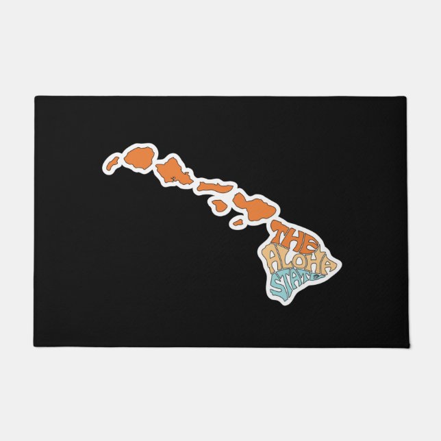 Felpudo Estado de Aloha - Hawaii (Anverso)
