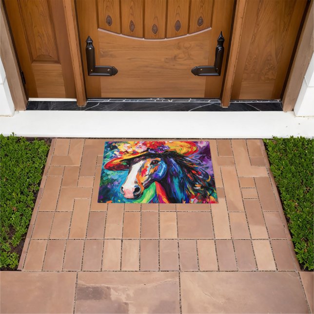Felpudo Estallido floreciente (Exterior)