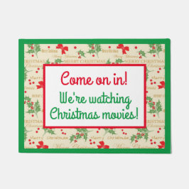 Felpudo ¡Estamos viendo películas de Navidades!