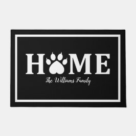 Felpudo Estampa de pata de perro con corazón - HOGAR - Per