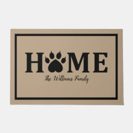 Felpudo Estampa de pata de perro corazón - HOGAR - Persona