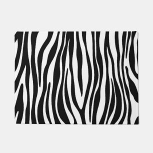 Felpudo Estampado de zebra
