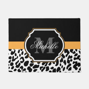 Felpudo Estampado leopardo