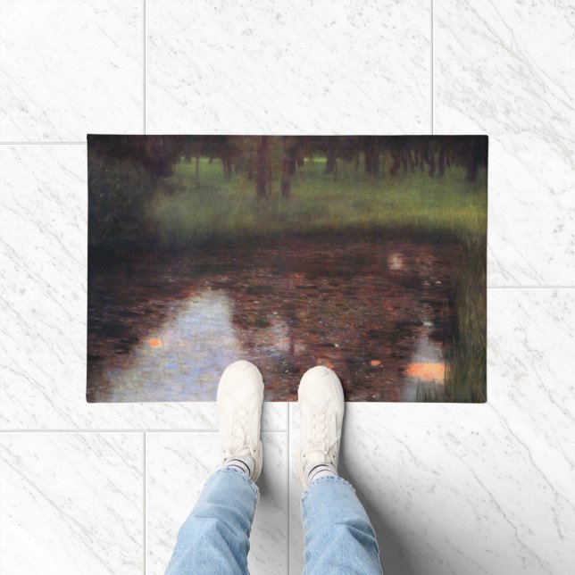 Felpudo Estanques tranquilos en los terrenos del castillo  (Interior)