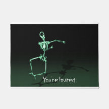 Estás invitado a Skeleton Funny Door Mat