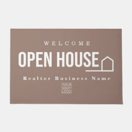 Felpudo Estate Open House Modern Chic Light Brown