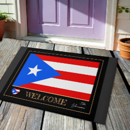 Felpudo Estatua de la casa de Puerto Rico, deportes de la