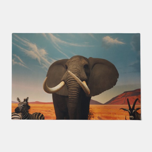 Felpudo Estatura majestuosa (Anverso)