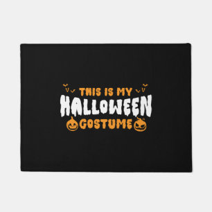 Felpudo Este es mi disfraz de Halloween para hombres mujer