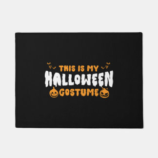 Felpudo Este es mi disfraz de Halloween para hombres mujer