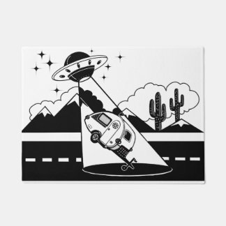 Felpudo Estera de la abducción del campista