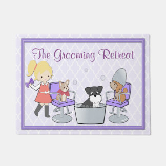 Felpudo Estera de puerta adaptable del salón del mascota