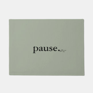 Felpudo Estera de puerta atenta