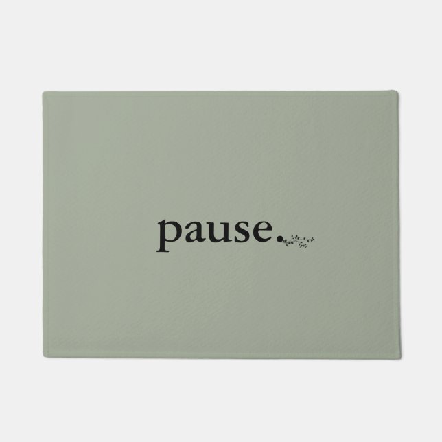 Felpudo Estera de puerta atenta (Anverso)