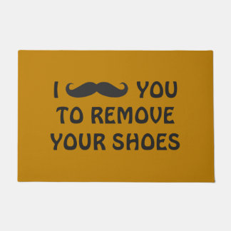 Felpudo Estera de puerta - BIGOTE USTED