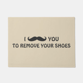 Felpudo Estera de puerta - BIGOTE USTED