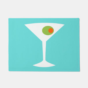 Felpudo Estera de puerta clásica de Martini de la pelícu