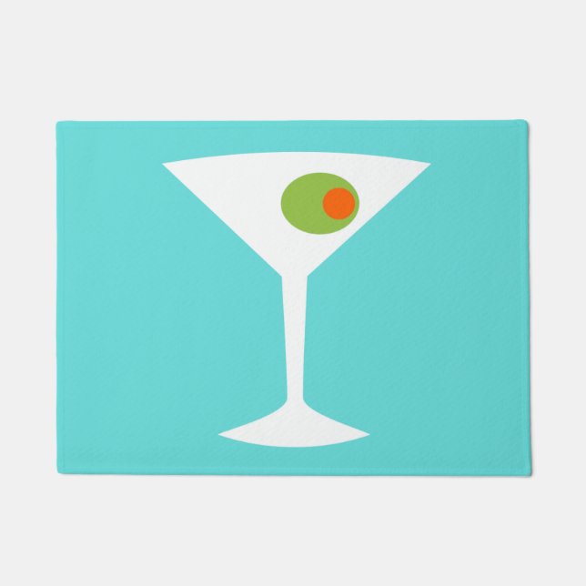 Felpudo Estera de puerta clásica de Martini de la película (Anverso)