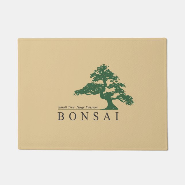 Felpudo Estera de puerta de árbol Bonsai (Anverso)