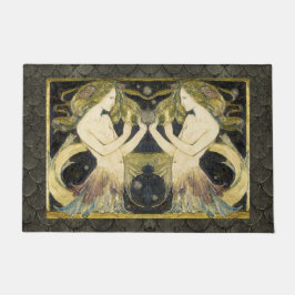 Felpudo Estera de puerta de las sirenas