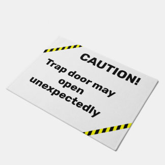 Felpudo Estera de puerta de las trampillas