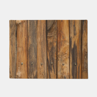 Felpudo Estera de puerta de madera antigua