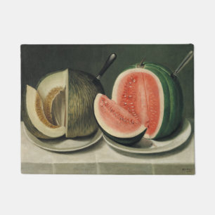 Felpudo Estera de puerta del arte de los "melones"