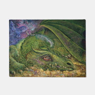 Felpudo Estera de puerta del dragón