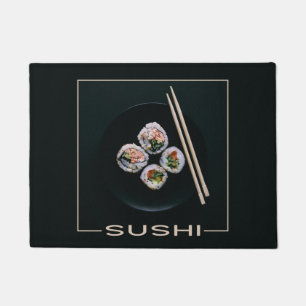 Felpudo Estera de puerta del sushi